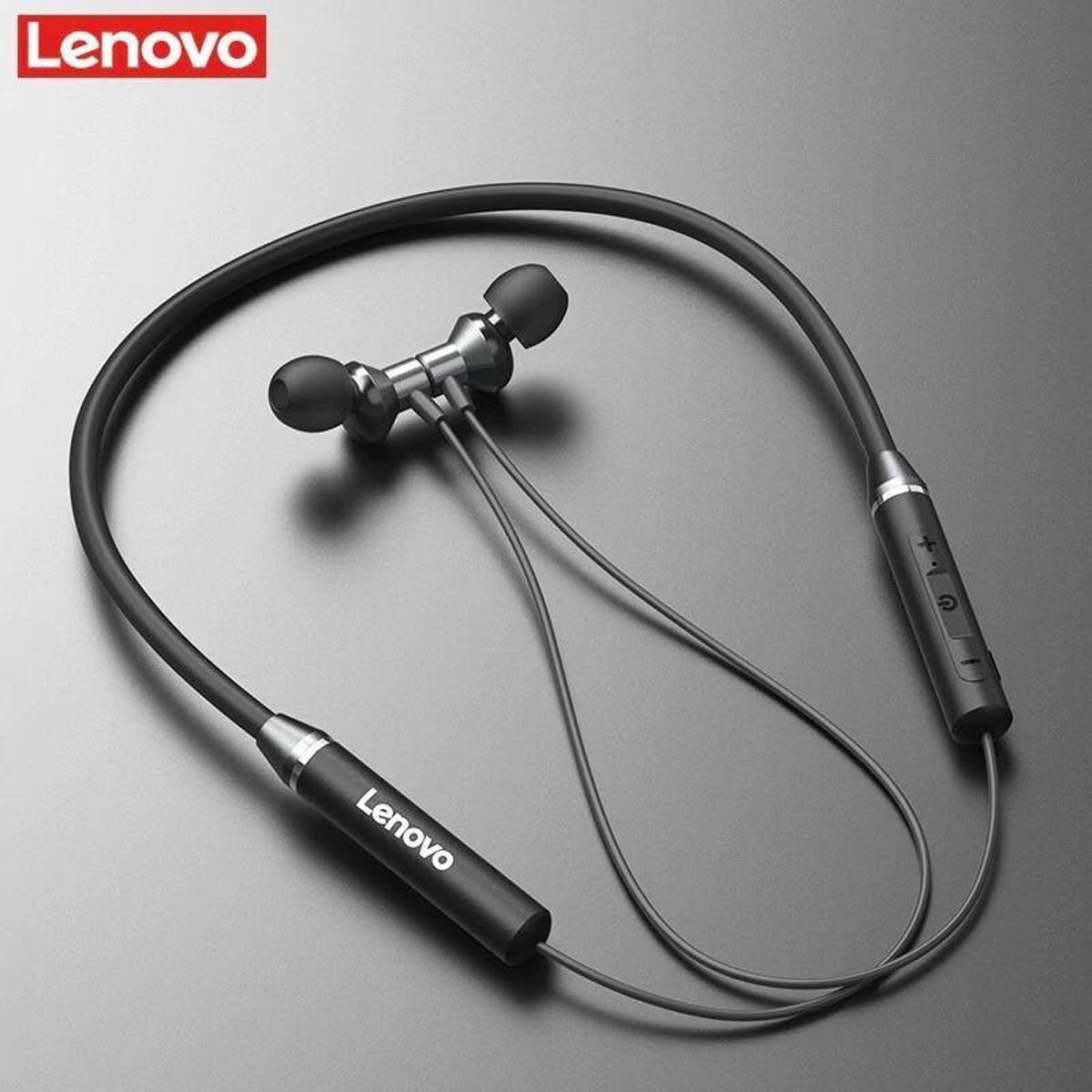 Lenovo Wireless Neckband HE05X Magnetic Earphones